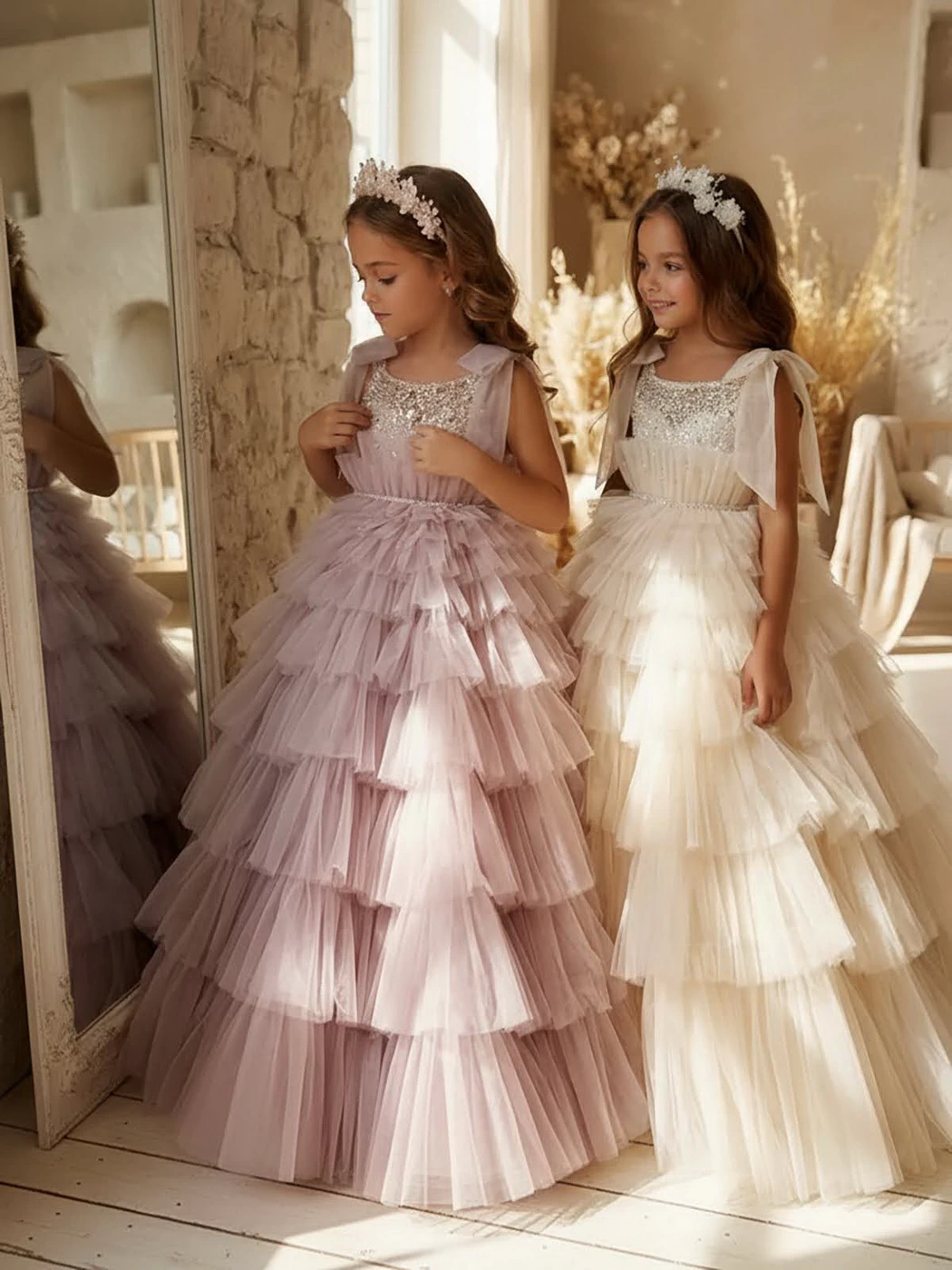 Платье для девочки нарядное Di-004 Di-kids-couture.ru (Ди Кидс Кутюр) купить, заказать, пошить на заказ на фотосессию, праздник, выпускной бал, день рождения  фото-001.webp