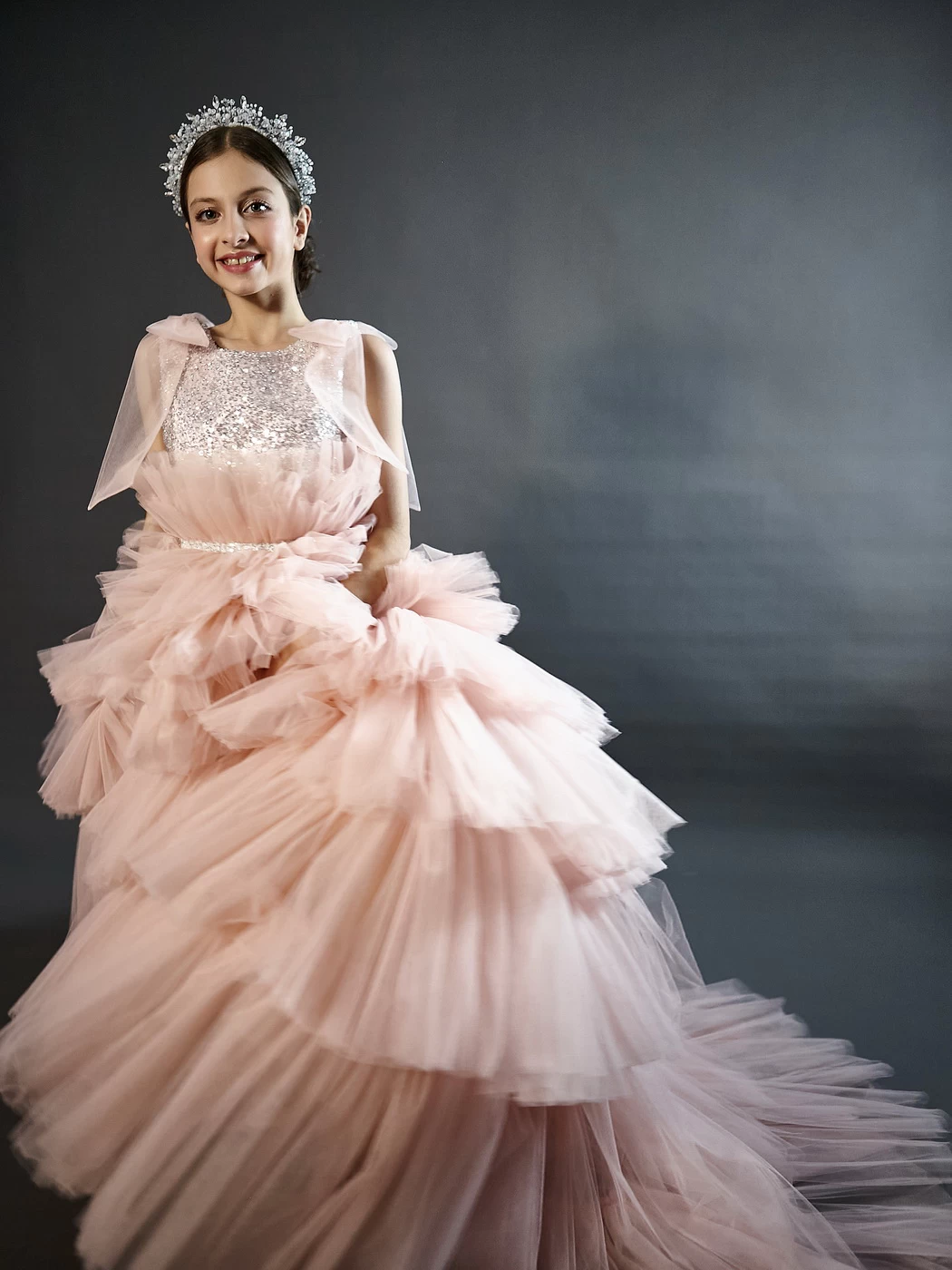 Платье для девочки нарядное Di-004 Di-kids-couture.ru (Ди Кидс Кутюр) купить, заказать, пошить на заказ на фотосессию, праздник, выпускной бал, день рождения фото-021.webp