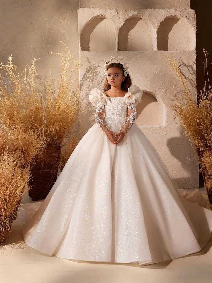 Платье для девочки нарядное Di-007 Di-kids-couture.ru (Ди Кидс Кутюр) купить, заказать, пошить на заказ на фотосессию, праздник, выпускной бал, день рождения  фото-001.webp