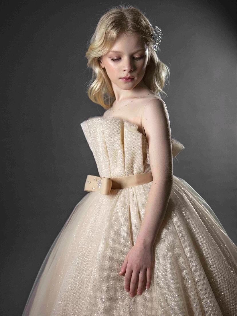 Платье для девочки нарядное Di-012 Di-kids-couture.ru (Ди Кидс Кутюр) купить, заказать, пошить на заказ на фотосессию, праздник, выпускной бал, день рождения  фото-001.webp