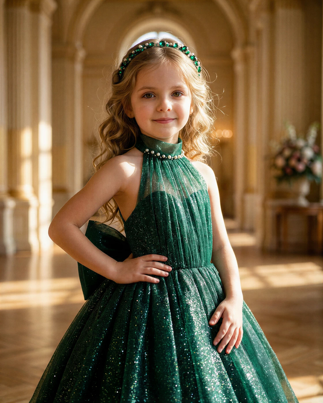 Платье для девочки нарядное Di-016 Di-kids-couture.ru (Ди Кидс Кутюр) купить, заказать, пошить на заказ на фотосессию, праздник, выпускной бал, день рождения фото-002.webp