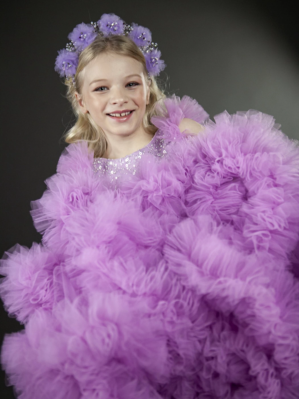 Платье для девочки нарядное Di-018 Di-kids-couture.ru (Ди Кидс Кутюр) купить, заказать, пошить на заказ на фотосессию, праздник, выпускной бал, день рождения  фото-010.webp