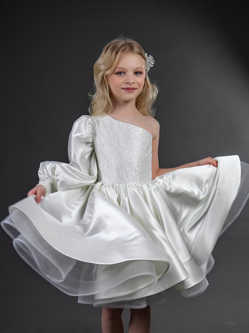 Платье для девочки нарядное Di-023 Di-kids-couture.ru (Ди Кидс Кутюр) купить, заказать, пошить на заказ на фотосессию, праздник, выпускной бал, день рождения фото-002.webp