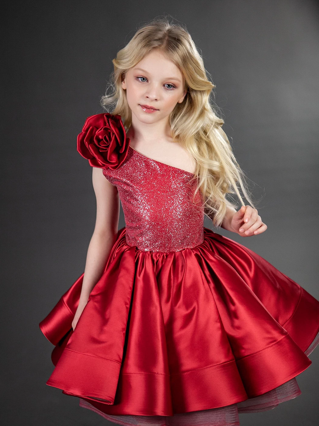 Платье для девочки нарядное Di-024 Di-kids-couture.ru (Ди Кидс Кутюр) купить, заказать, пошить на заказ на фотосессию, праздник, выпускной бал, день рождения  фото-009.webp