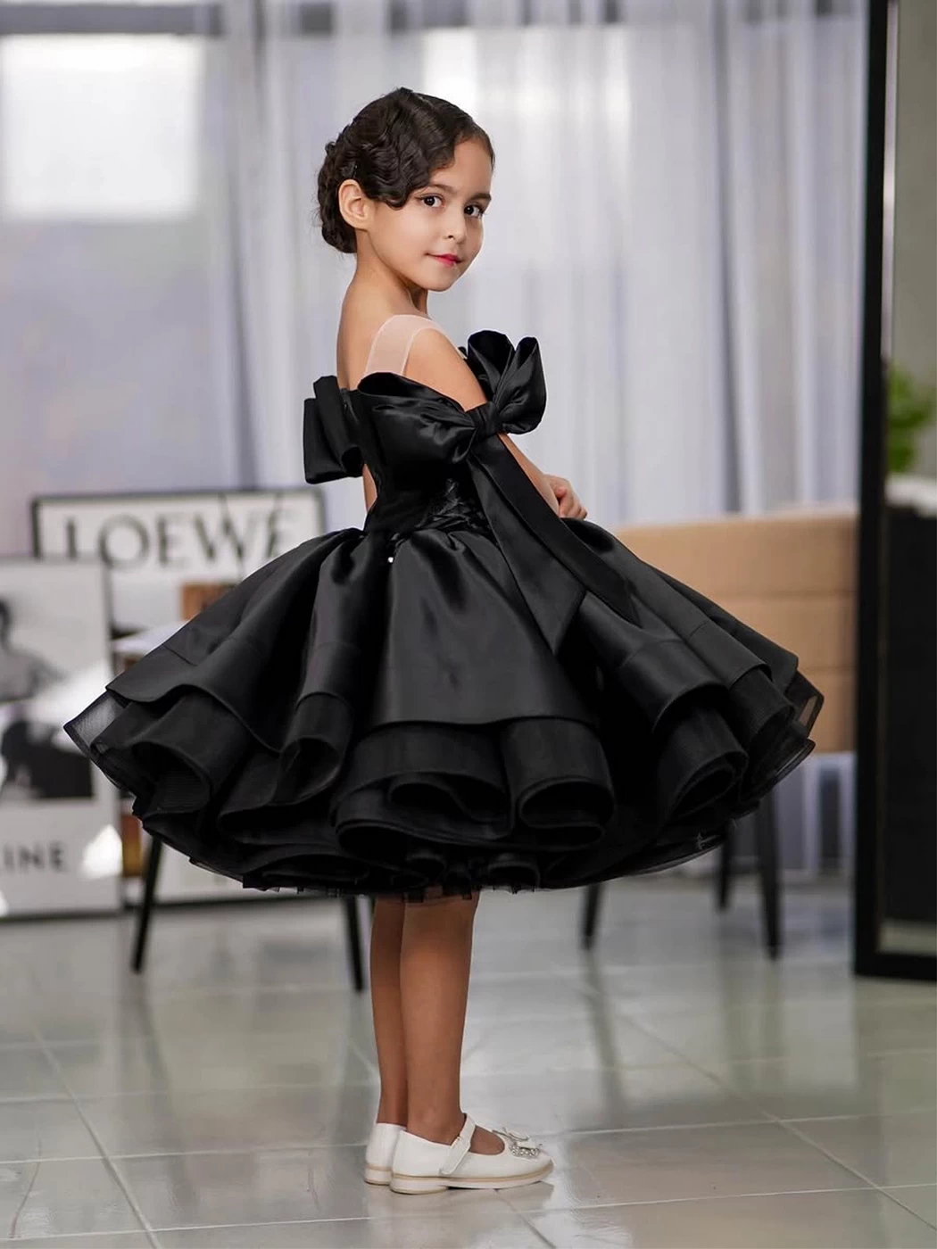 Платье для девочки нарядное Di-025 Di-kids-couture.ru (Ди Кидс Кутюр) купить, заказать, пошить на заказ на фотосессию, праздник, выпускной бал, день рождения фото-003.webp
