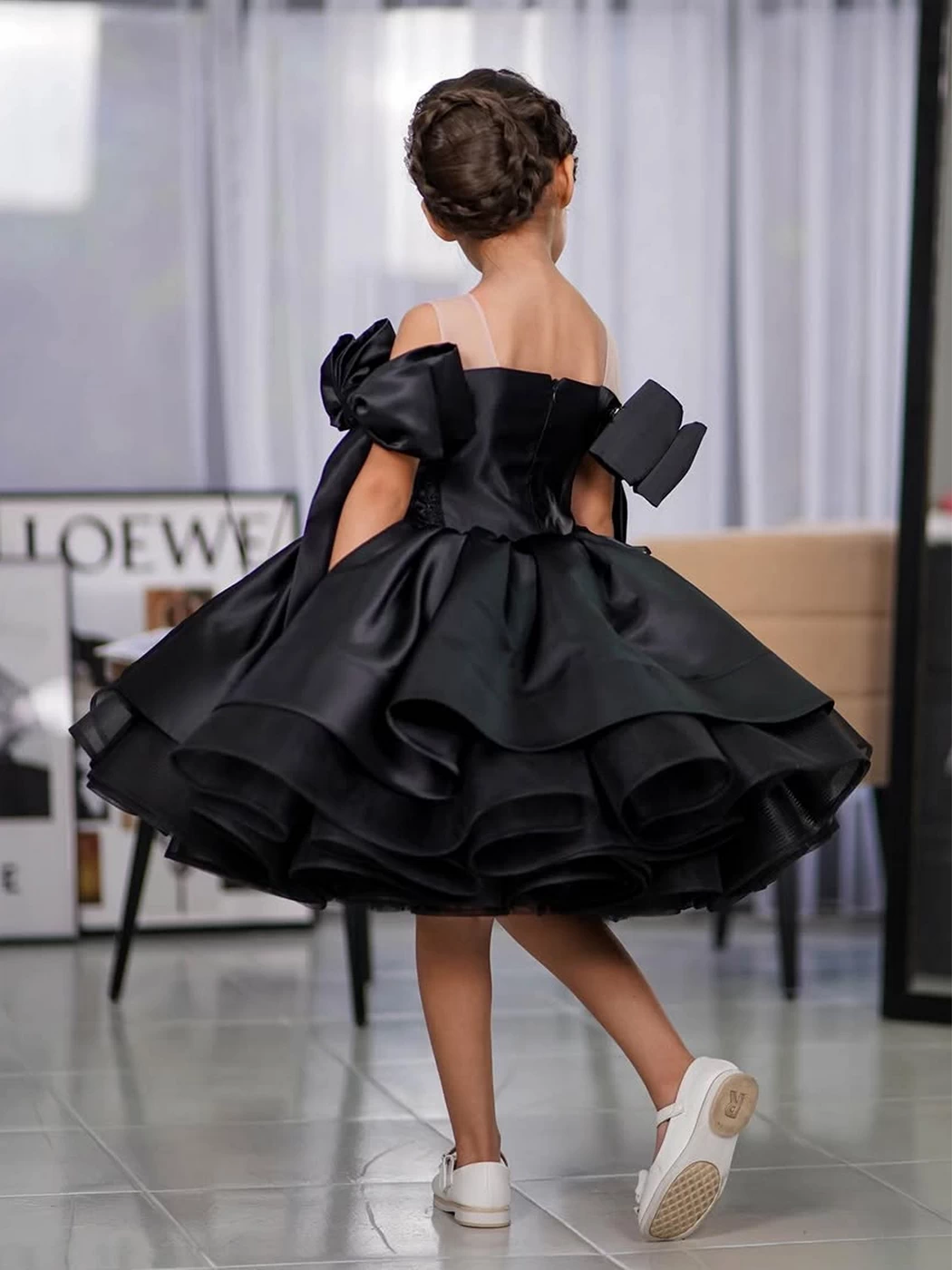 Платье для девочки нарядное Di-025 Di-kids-couture.ru (Ди Кидс Кутюр) купить, заказать, пошить на заказ на фотосессию, праздник, выпускной бал, день рождения фото-004.webp